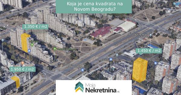Procena vrednosti nekretnine na Novom Beogradu